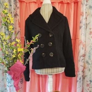 🌻🌺🌻NEW YORK CLASSICS DOUBLE BREASTED PEACOAT!!